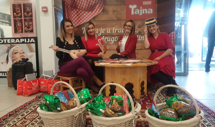 Vispak’s “Tajna” in action with consumers and partners